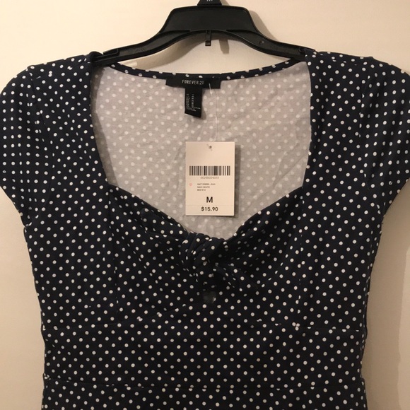 Forever 21 Polka Dot Dress - Picture 3 of 5